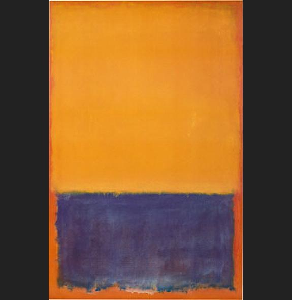 Mark Rothko Yellow and Blue